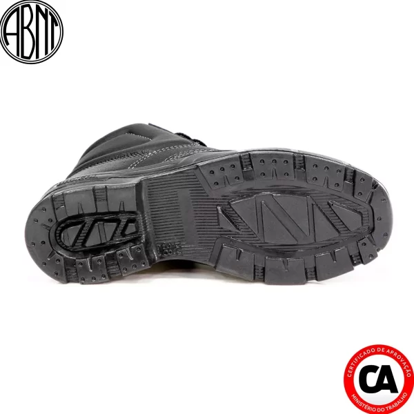 Botina Epi Bota Segurança Sapato Trabalho Bracol Bico Pvc