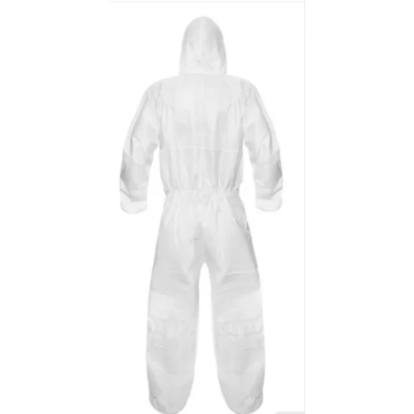 Macacão Tyvec de Segurança Química - Branco - Proteção Contra Pintura, Poeiras, Sujeiras Pesadas