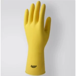 Kit 3 Luvas Látex Limpeza Multiuso - Sanro Fit Amarela