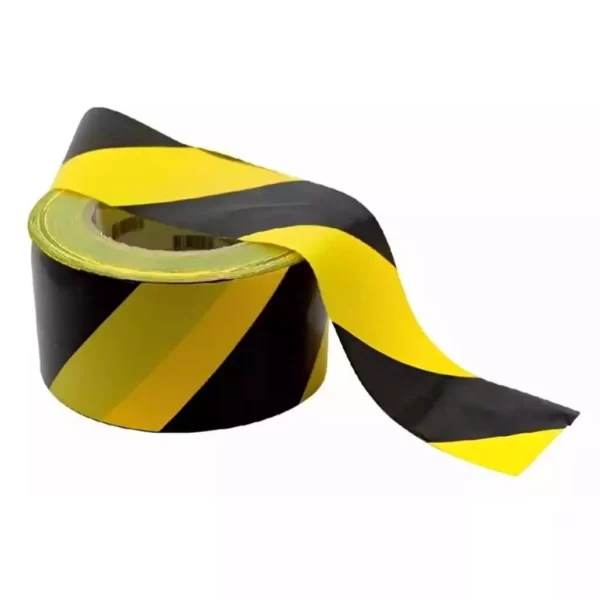 Fita Zebrada Para Sinalização e Segurança com 200 M X 70mm